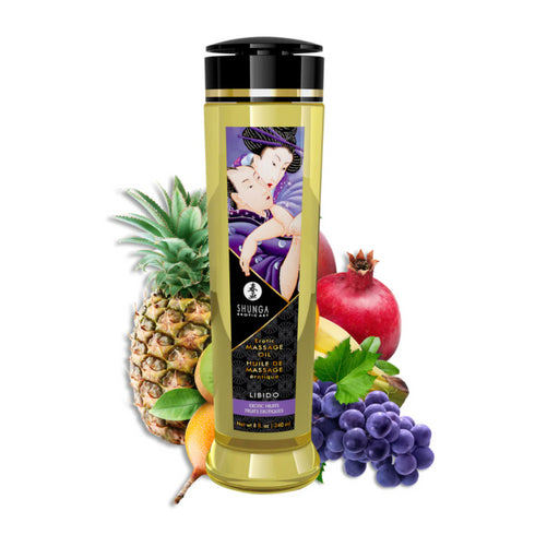 Shunga Erotic Massage Oil Libido 8 fl.oz